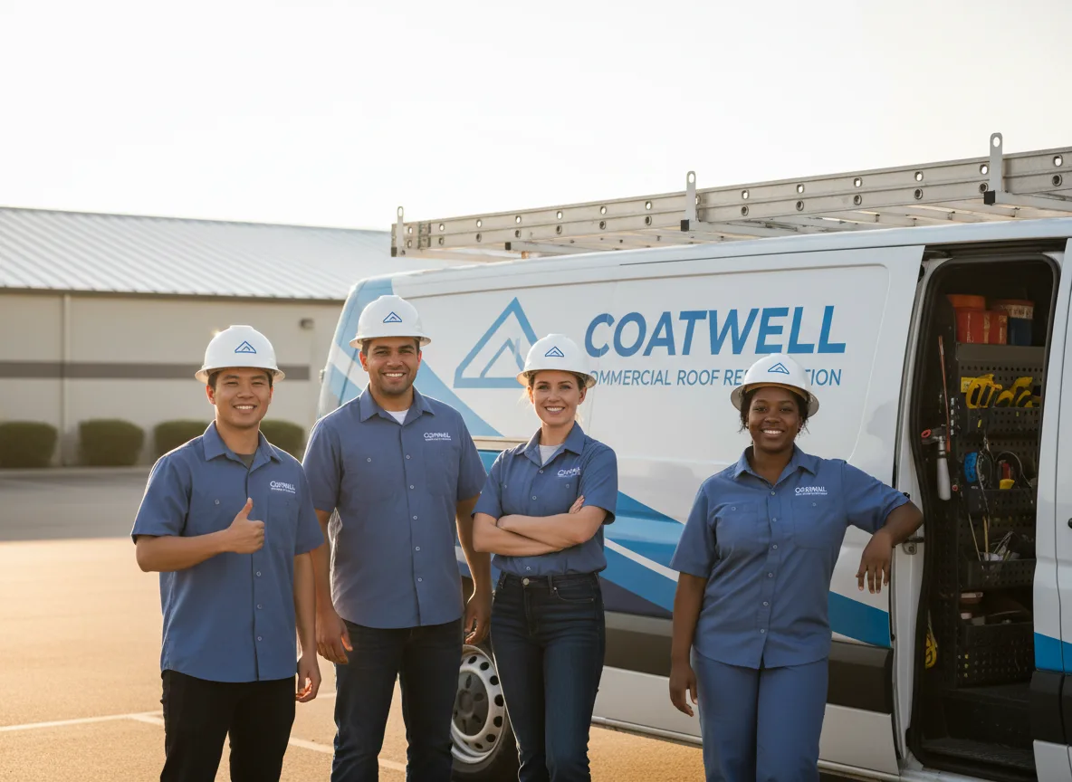 Commercial roof coating company in Fernwood, ID